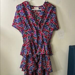 Dorthy Perkins Vintage Floral Ruffle Dress Size 6